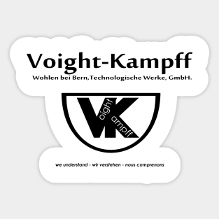 Voight Kampf We Understand Sticker